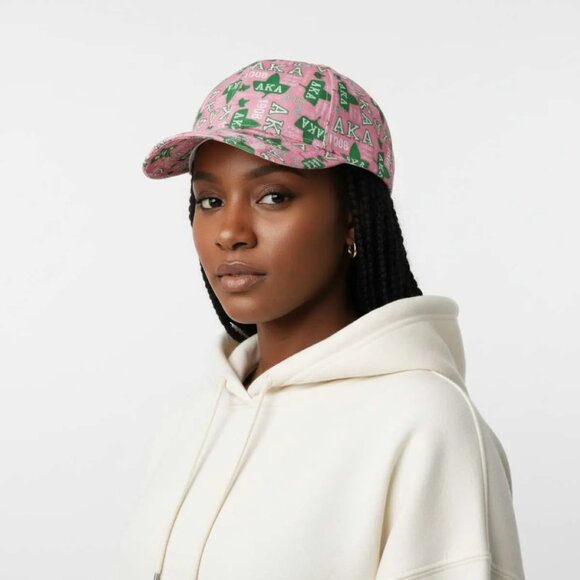 AKA Sorority Pride Graphic Print Baseball Hat - Picture 5 of 5